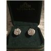 Image 1 : DIAMOND CLUSTER EARRINGS