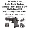Image 2 : Ivanka Trump Handbag with 1-in-4 Chance to win a Sig Sauer Pistol