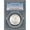 1945 Walking Liberty Half Dollar PCGS MS66