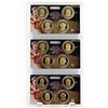 Image 2 : U.S. 2007, 2008 & 2009 Presidential $1 Proof Sets