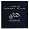 U.S. 2008-P Bald Eagle Commemorative Proof Silver Dollar with Original Box & COA