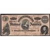 Image 1 : 1864 Confederate States of America $100.00 Note Type 65/490