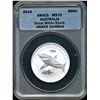 2014 50 Cent Australia Great White Shark 1/2 oz .999 Fine Silver Coin ANACS MS70