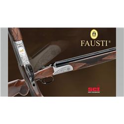 Fausti Caledon Limited Edition 20 gauge Over/Under shotgun. (Only 30 Available) Sponsored by: Four C