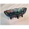 Image 3 : Carnival Glass Footed Basket