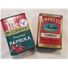 Image 2 : 2 Spice Tin Cans -Empress + McCormick