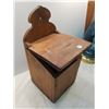 Image 2 : Antique Salt Wood Box
