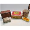 Image 1 : 5 Tobacco Tins