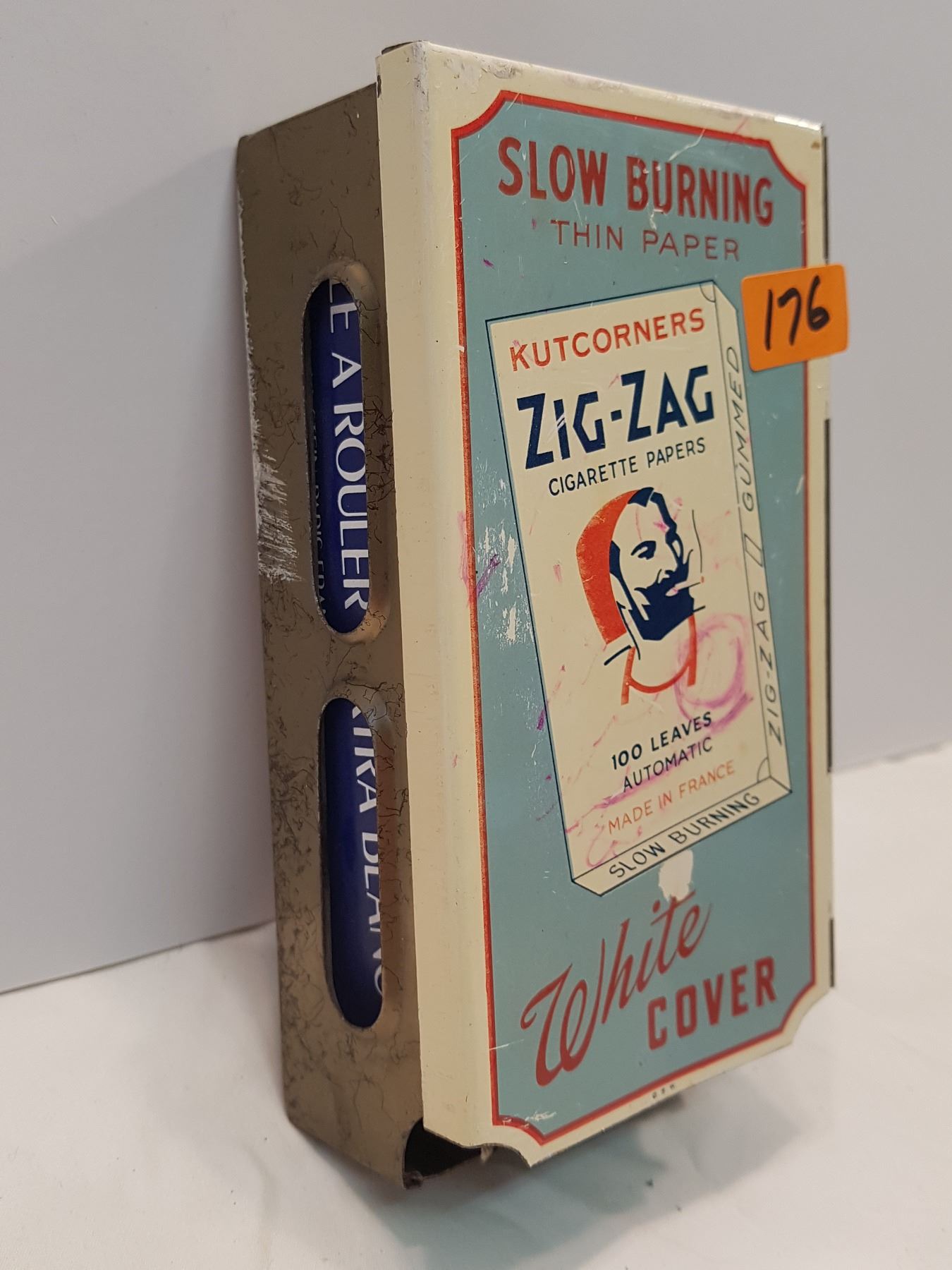 ZIG ZAG Cigerette Paper Dispenser/ Empty Case Inside Schmalz Auctions