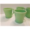 Image 2 : 4- Jadeite USA Fireking Cups Old Ones