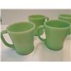 Image 2 : 6 USA Jadeite Fireking Cup Old ones