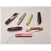 7 Pocket Knives -some a advertising