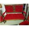 Image 2 : 1900's Eastlake Love Seat and 4 chairs