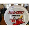 Image 3 : Texaco Fire Chief Gasoline Gas Pump Topper Repro