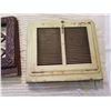 Image 3 : Antique Vent Covers Cast Iron And Tin
