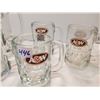 Image 3 : A& W Thick Glass Mugs lot of 5