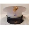 Image 2 : American US Marine Dress Hat With Badge