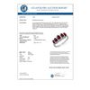 Image 2 : 0.88 CTW Ruby Ring 18K White Gold - REF-31Y5K - 12676