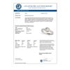 Image 3 : 0.86 CTW Certified VS/SI Diamond Solitaire Ring 18K White & Yellow Gold - REF-192A8X - 27444