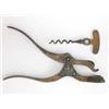 Image 1 : A 19th century English Lund's patent two-piece lever and corkscrew, lever with embossed Royal cre...