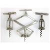 Image 1 : A 1950's 'Perfect' patent lever corkscrew, a nickel plated screw stamped 'Solon D.R.M.G', and a f...