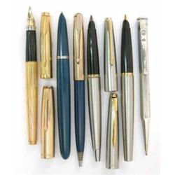 A late 19th century silver propelling pencil, with facetted machine tooled finish and hallmarked...