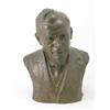 Image 1 : Galard, a French bronze bust of a gentleman, naturalistically modelled with inscription and signa...