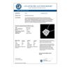 Image 2 : 1.93 CTW Princess VS/SI Diamond Solitaire Micro Pave Necklace 18K White Gold - REF-436W4F - 37172