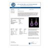 Image 3 : 6 CTW Amethyst & Micro Pave Solitaire Halo VS/SI Diamond Earrings 14K Yellow Gold - REF-98W2F - 2272