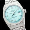 Image 1 : Rolex Ladies Stainless Steel, Diamond Dial with Fluted Bezel, Sapphire Crystal - REF-321A8N