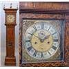Image 1 : A walnut and marquetry longcase clock, the 11in. brass dial with subsidiary seconds and calendar...