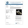 Image 3 : 1.26 CTW Certified H-SI/I Quality Diamond Solitaire Engagement Ring 10K Yellow Gold - REF-290M9H - 3