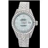 Image 1 : Rolex Men's Stainless Steel, QuickSet, Diamond Dial & Diamond Bezel - REF-569H4W