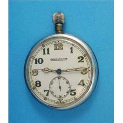 A Jaeger Le Coultre military issue pocket watch....