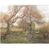 Herbert Royle (1870-1958) oil on canvas, 'Springtime at Nessfield', signed, 17 x 21 ins....