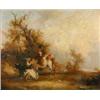 Follower of Thomas Sidney Cooper oil on canvas, Cattle and maid in a landscape, 18 x 23 ins....