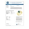 Image 2 : 0.50 CTW Emerald Ring 10K Yellow Gold - REF-14X5T - 13377