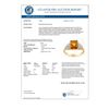 Image 2 : 2.12 CTW Citrine & Diamond Ring 10K Yellow Gold - REF-20N2Y - 11366