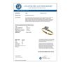 Image 3 : 1.06 CTW Certified H-SI/I Quality Diamond Solitaire Engagement Ring 10K Yellow Gold - REF-216T4M - 3