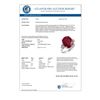 Image 2 : 8.83 CTW Ruby & Diamond Ring 10K White Gold - REF-87N3Y - 13740