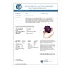 Image 2 : 5.15 CTW Amethyst & Diamond Ring 10K Rose Gold - REF-35F6N - 12932