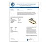 Image 3 : 1.03 CTW Certified H-SI/I Quality Diamond Solitaire Engagement Ring 10K Yellow Gold - REF-199H5A - 3