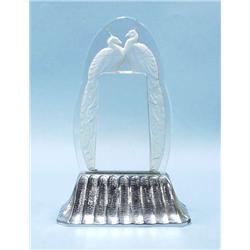 ART DECO - SABINO, Paris. An unusual clear an...