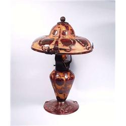 ART NOUVEAU - LE VERRE FRANCAIS. A rare cameo...