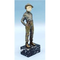 ART DECO - GEO. BAILLY - A multipatinated cab...