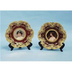 ART NOUVEAU - A pair of turn of the century A...