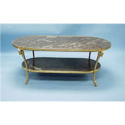 A very good French Empire style gilt bronze a...