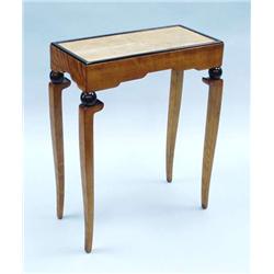 ART DECO - A rectangular shaped fruit wood si...