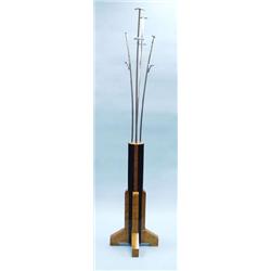 An unusual Italian 1950's burled fruitwood co...