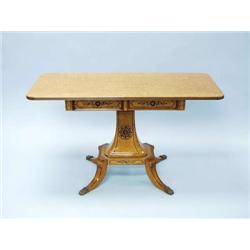 A very good Biedermeier design salon table. R...